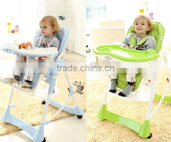 Easy to fold for travel portable baby child dinner high chair