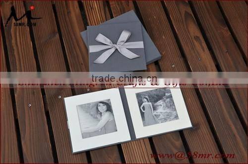 Fabric Cloth Linen Photo Frame Album Folio