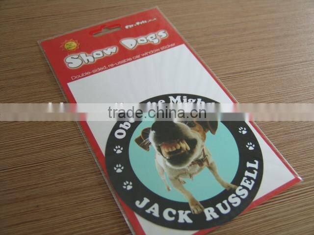 home window decoration 3d pvc sticker paper