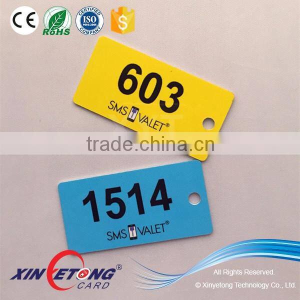 PVC 1key Membership Card /Plastic Combo Card/PVC Keytag Business Card