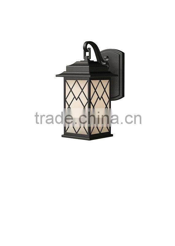 2015 Black metal outdoor wall sconce manufacturer with UL