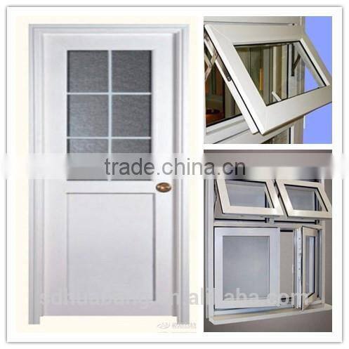basement window upvc profile 80 fix frame