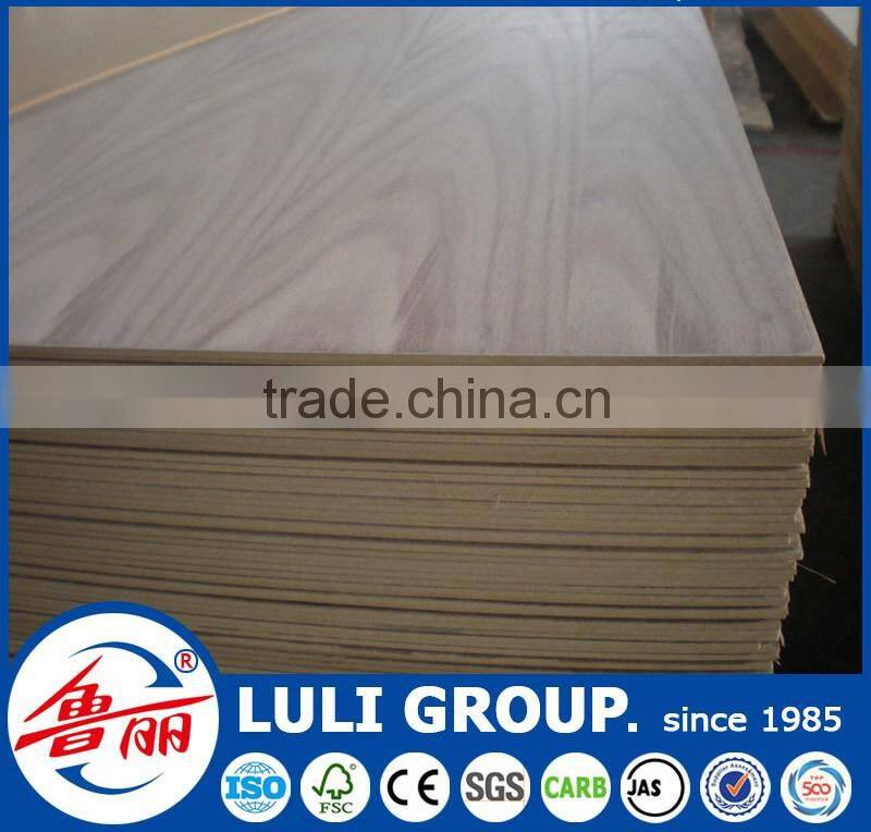 natural veneer coated MDF