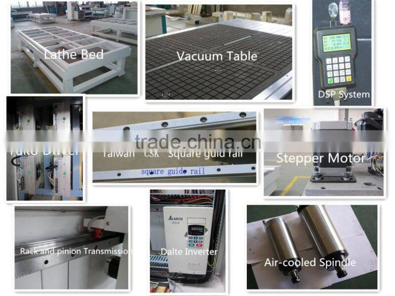 1300*2500mm 3d wood carving cnc router machine for furniture marking equipment