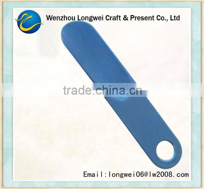 popular logo custom plastic shoe horn
