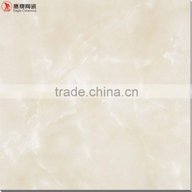 Luxury crystal white glass floor tile, glazed porcelain jade tiles
