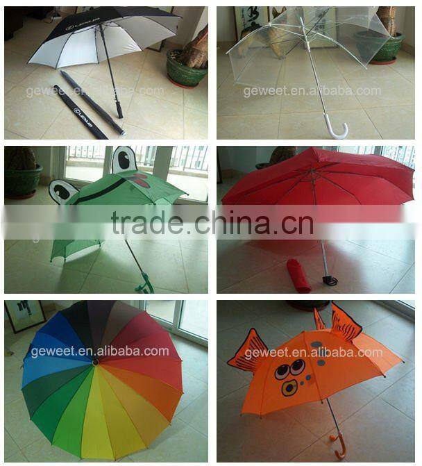 straight wind proof advertising umbrella