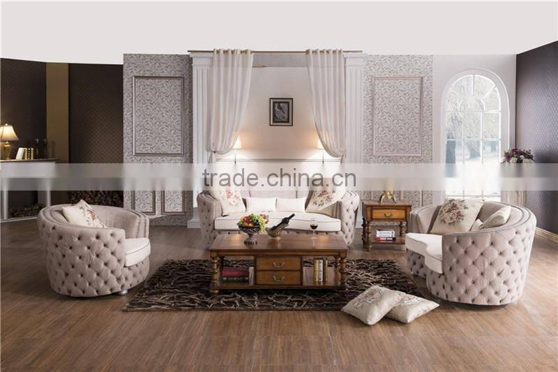 Luxurious Classic furniture latest sofa design living room sofa with button AL033