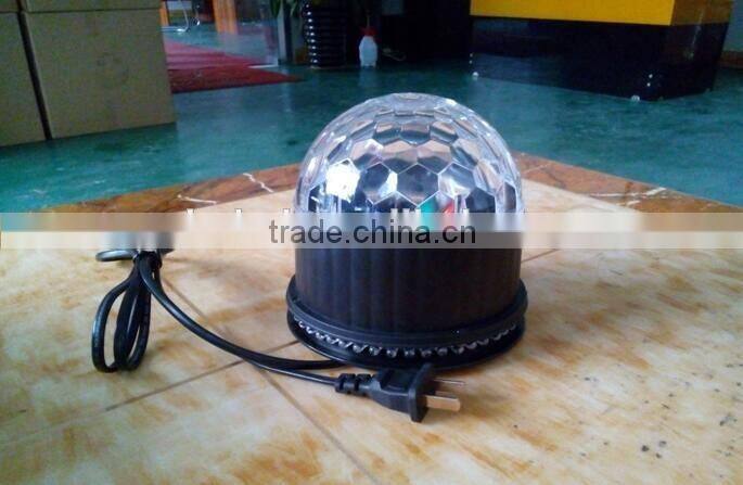RGB led sun magic ball disco lighting led crystal magic ball light with led strip
