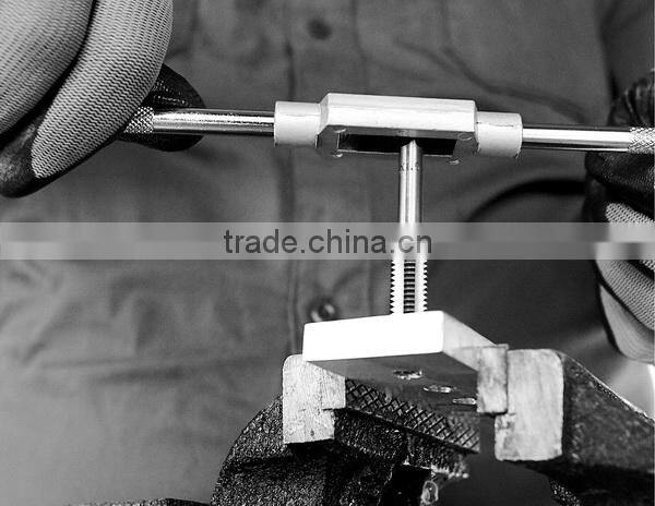 China tool factory screw threading tool set hand tap set 3mm to 12mm