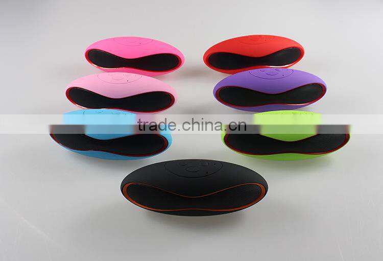 Mini Stereo Handsfree Mic Wireless portable speaker Bluetooth with fm