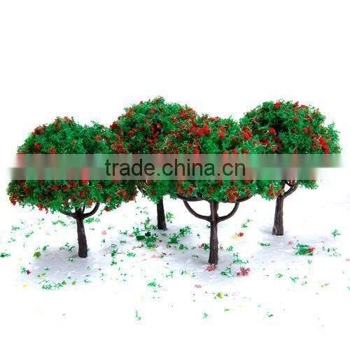 Decorative plastic tree, scale model trees, architectural model tree , train layout model,miniature scale trees, MT-19