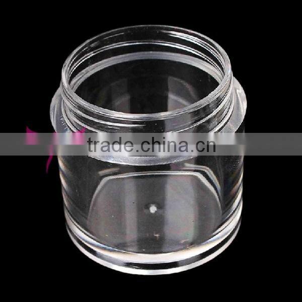 Wholesale small 10g plastic nail container with star OEM/ODM
