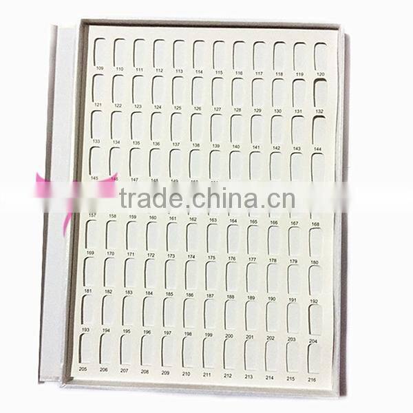 120 216 colors nail gel color card,gel polish color display book