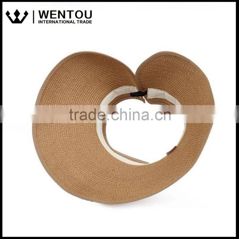 Monogrammed Sunscreen Large Brimmed Foldable Sun Hat