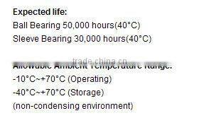 75mm small blower fans