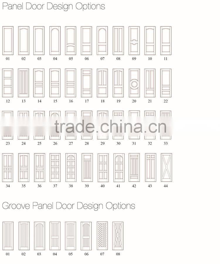 White Primed Craftsman Style Stile & Rail with viewing Panel
