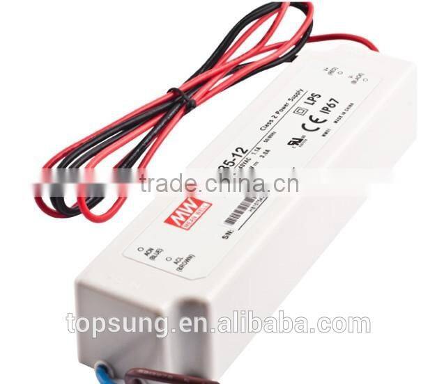60w 24V dual output meanwell power supply 5A