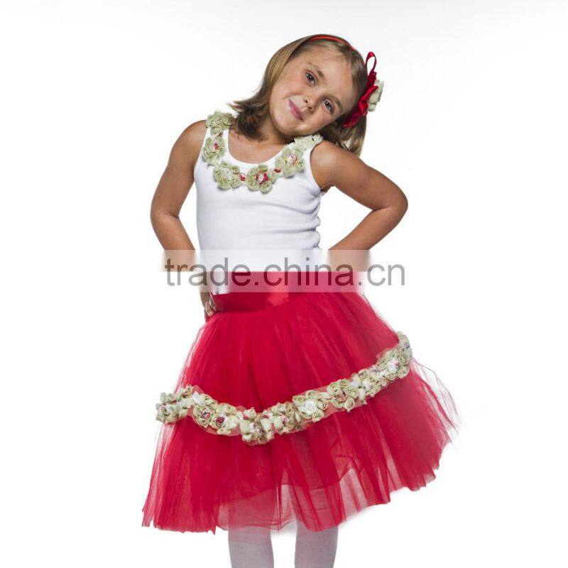2015 bulk pretty fluffy national holiday party dress children's boutique puffy short frock dress for cute baby girls party dress
