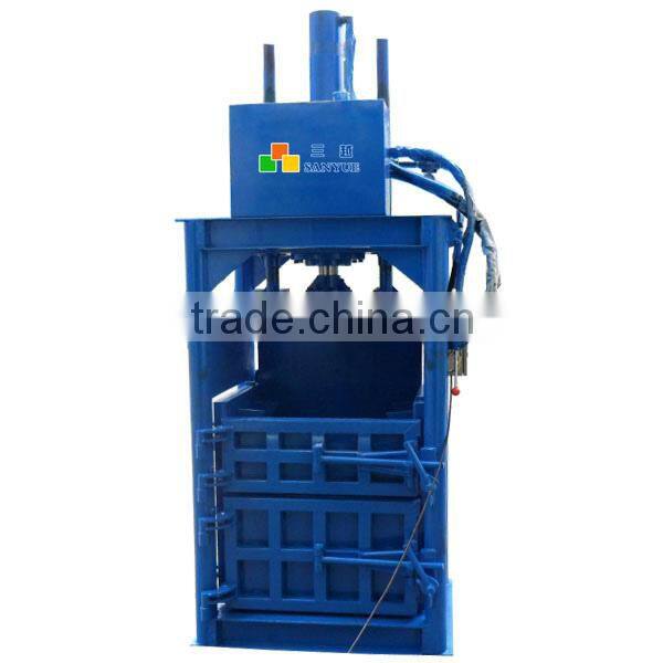 Waste Plastic Scraps Foam Sponge Compressing Baling Machine