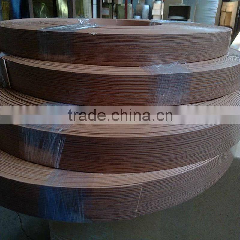 Wood Grain PVC Edge Banding for MDF Board and Particle board