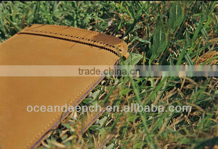 Eco felt bags for ipad mini wool bag leather case