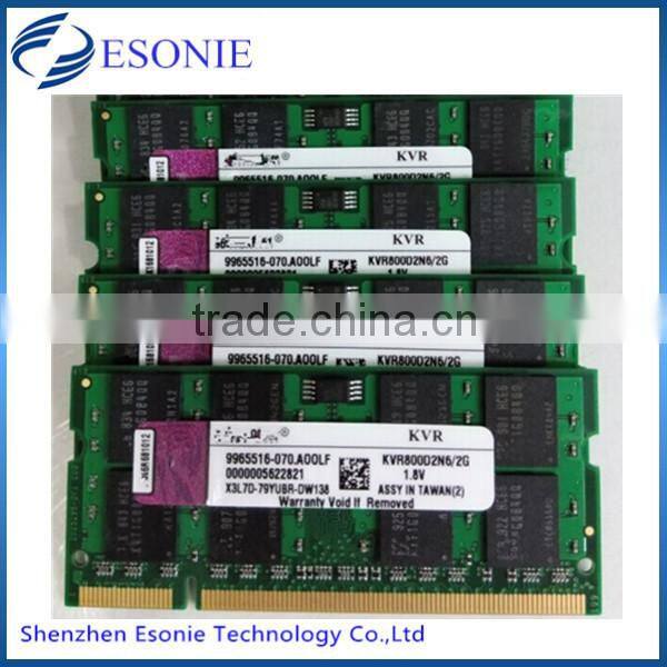 Alibaba china original chips ram memory ddr2 2gb 800mhz module