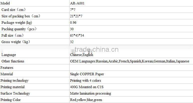 LIVE 3D AR Cards for kids --Prechool educational cards