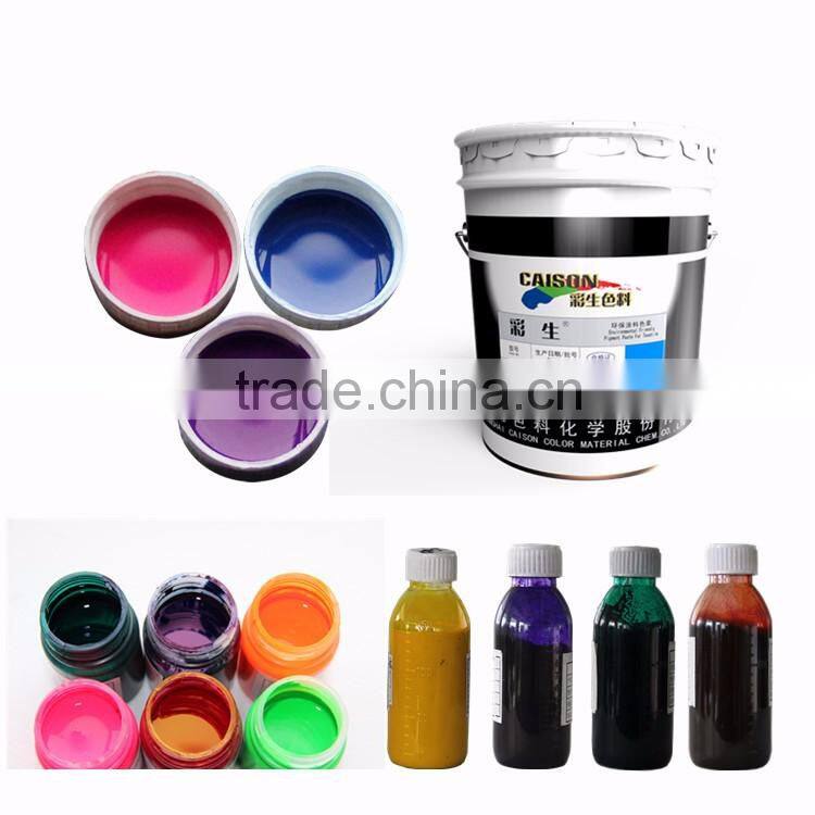 Thermochromic pigment color paste for fabric printing