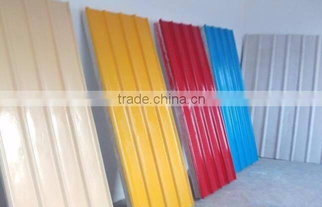 Zinc galvanized corrugated steel roofing sheet with Mill price 0.125-1.5mm thickness