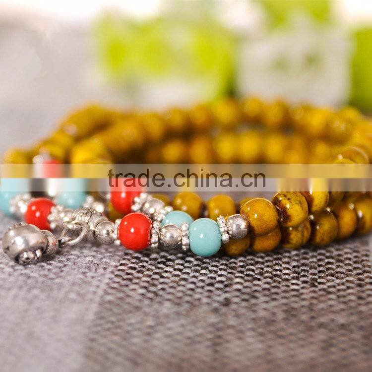 Tibetan Mala bracelet - Chakra Jewelry (5mm & 108pcs)