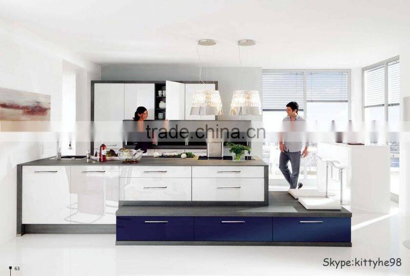 IOS certificate acrylic kitchen cabinet door interior , kitchen cabinet door