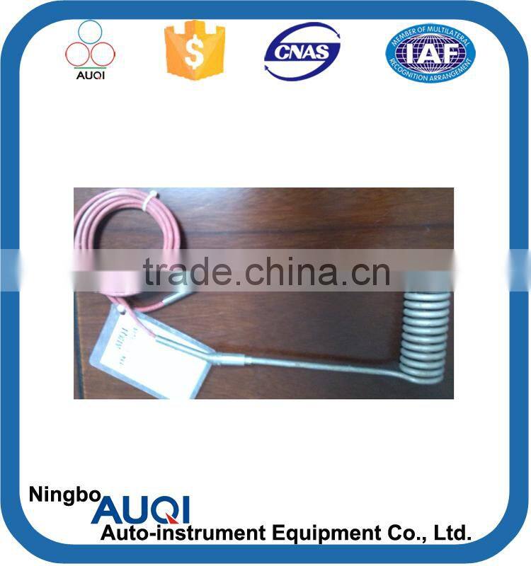 Ningbo Auqi immersion heater machinery, 9w/cm square water heating element 220v, K E type thermocouple electric water heater