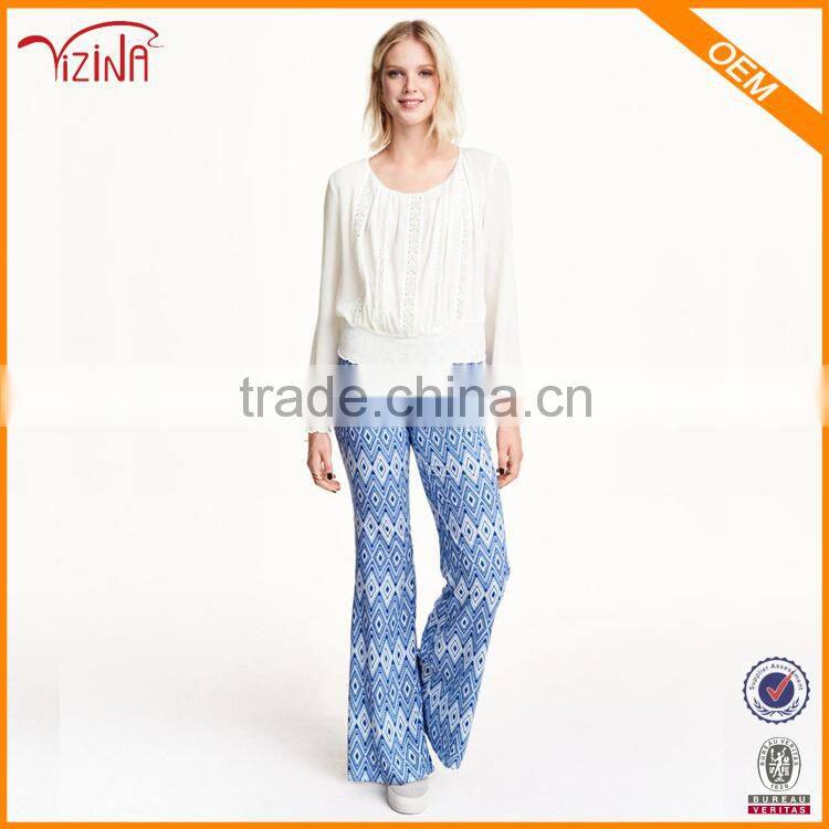 New Design Custom Women's Casual Zumba Pants With Hot Shapes