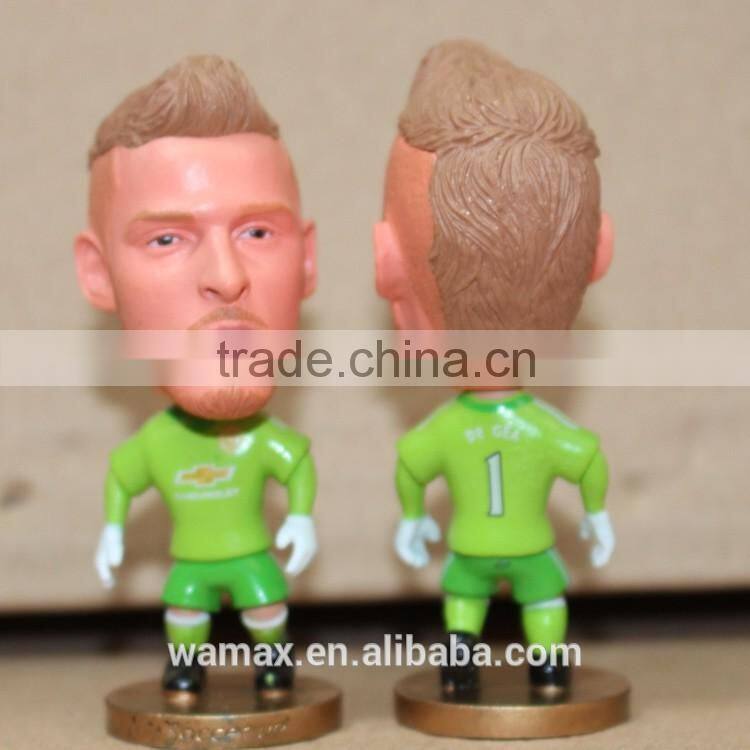 Soccer player figurines custom Kodoto soccer football player figurines