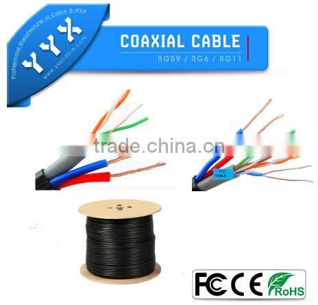 UTP cat5 networking cable and 2C power cable