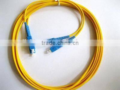 SC-SC Singlemode Simplex Fiber Optic Patch Cord 1.0mm 2.0mm 3.0mm can optional