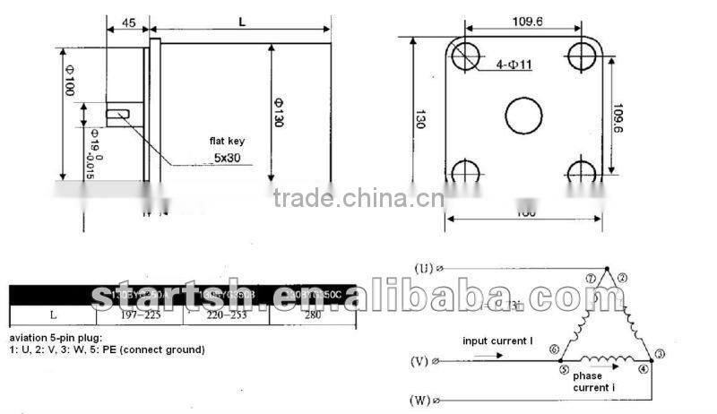 130BYG350C Microstep Stepper Motor