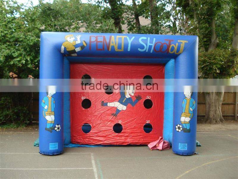 hot sell ! inflatable soccer darts game / inflatable sports game / inflatable football toss