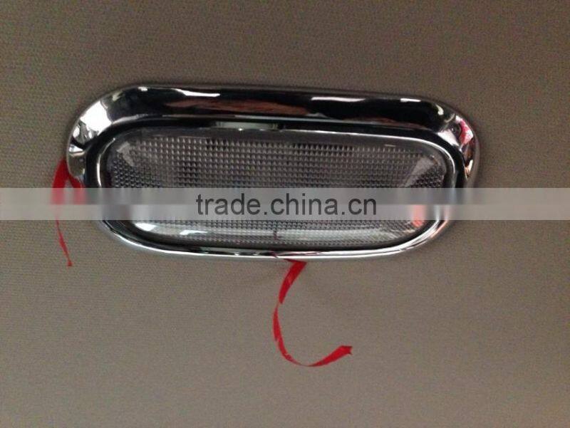 2014 Compass ABS Chrome Car Roof Reading Lamp Cover