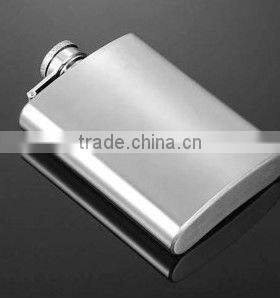 Sanding stainless steel hunting flask
