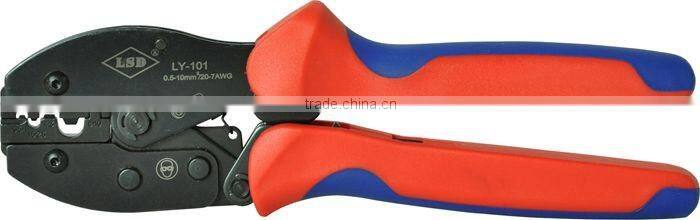 LY-101 Ratchet hand crimping tool for non-insulated terminals 0.5-10mm2 professional compression crimping tools