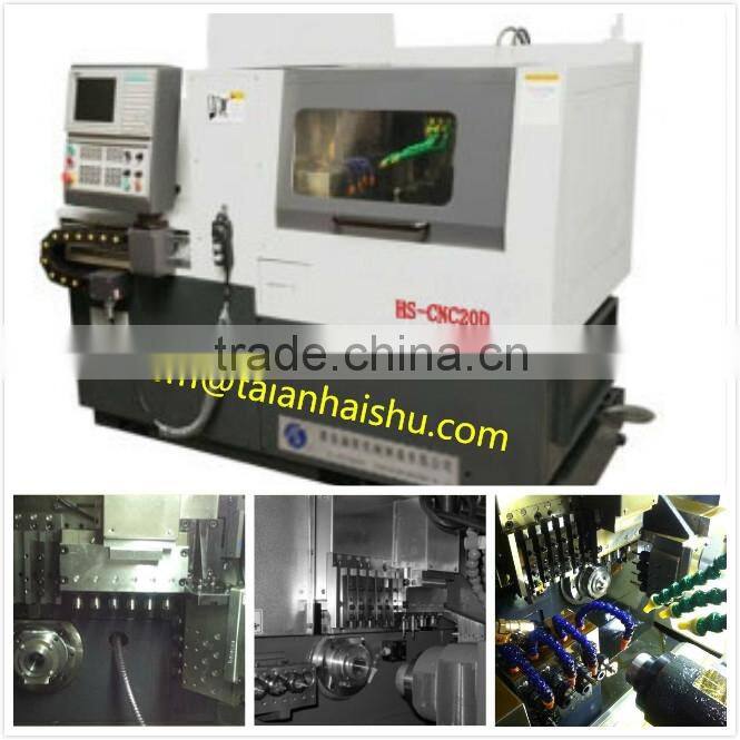 swiss lathe HS-CNC20D swiss type high speed precision automatic lathe