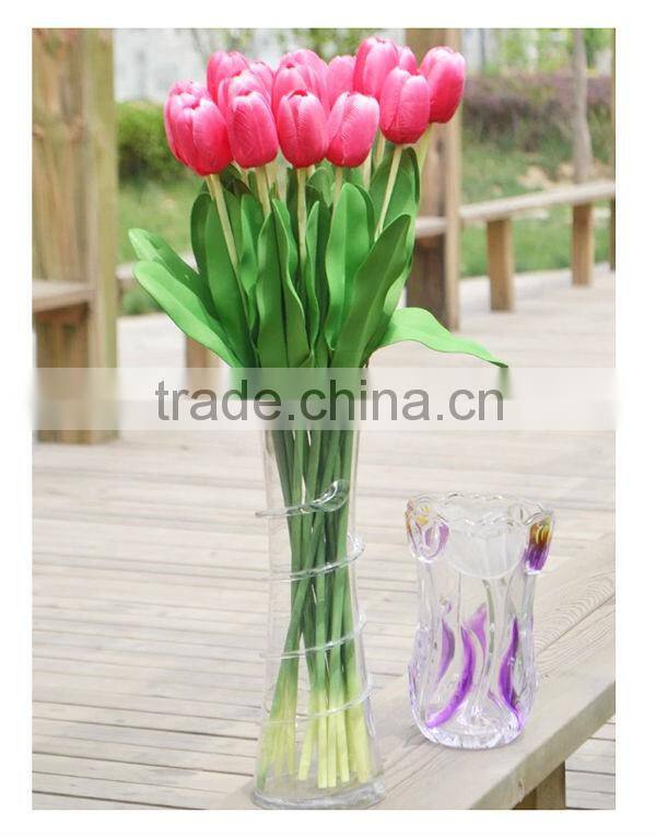 Modern decorative artificial tulip flower,tulip flowers for decoration