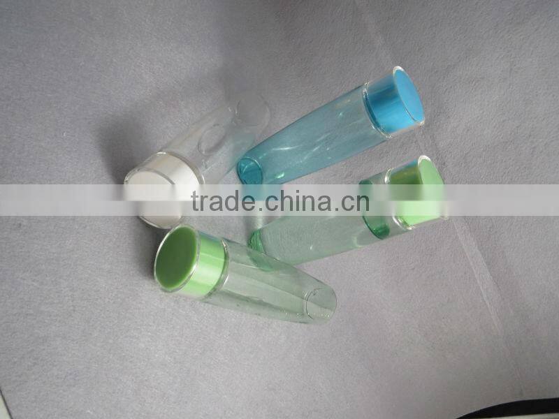new material PETG cosmetics bottle for make up remover