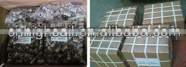 IP68 CE RoHS Metal Nickel Plated Copper Cable Gland