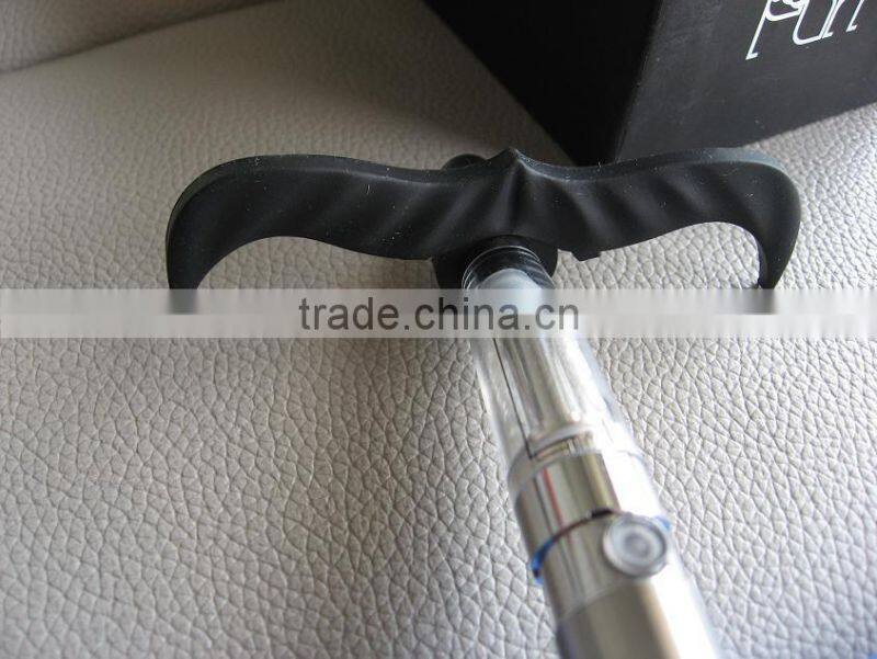 Novelty design fake mustache for E-cigarette