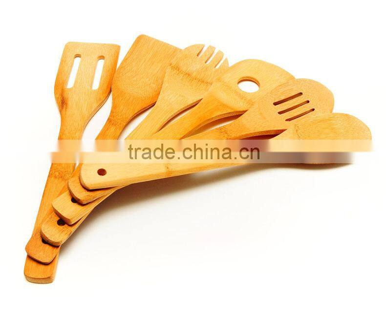 SP206 Totally Bamboo 6 Pieces Utensils Set, Spatulas Kitchen Utensil Set