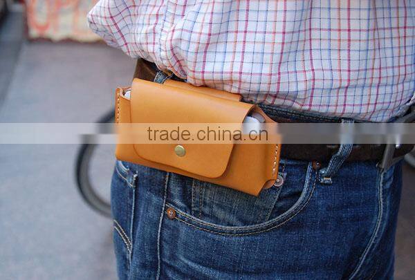 Customized hot sale leather waterproof phone case