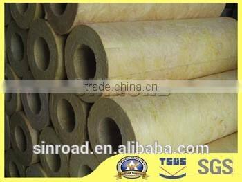 CE & ASTM Certificated Water Insulated Fireproof Rockwool Pipe / Tube InsulationProducts Made in China